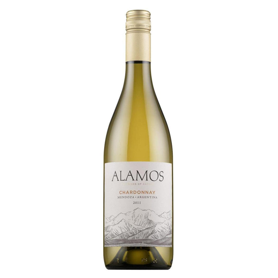 Pack de 6 Vino Blanco Alamos Chardonnay 750 ml