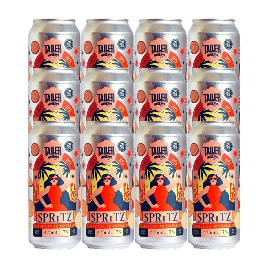 Pack de 12 Cerveza Minerva Spritz 473 ml