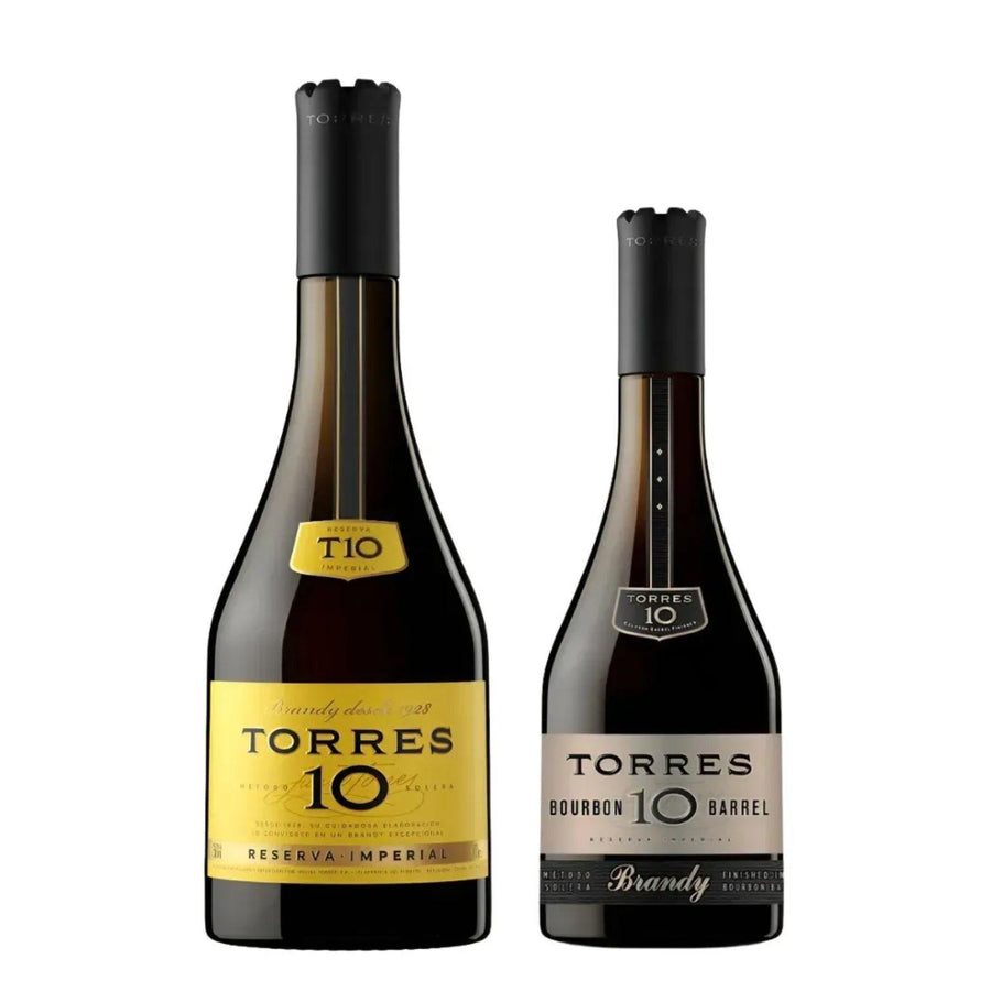 Pack de 2 Brandy Torres 10 700 ml+10 Bourbon Barrel 350 ml