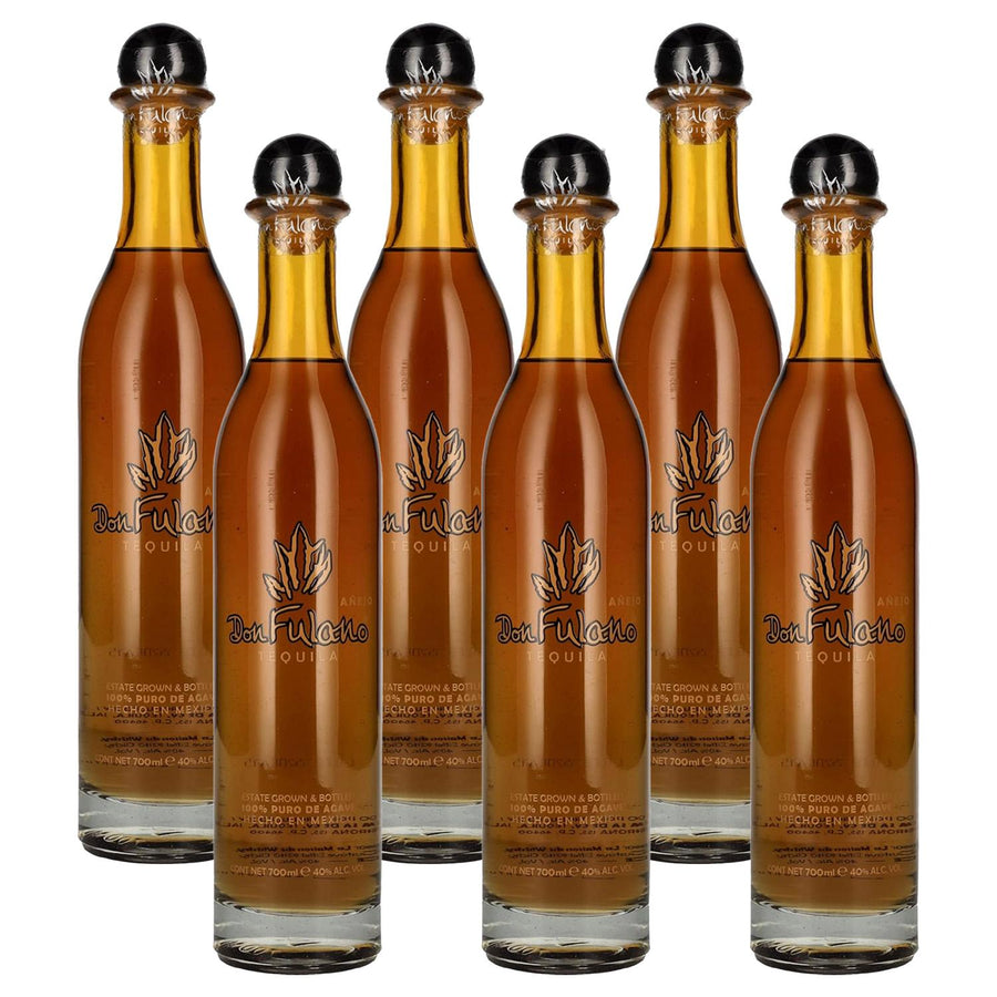 Pack de 6 Tequila Don Fulano Añejo 700 ml