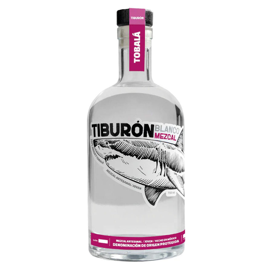 Pack de 2 Mezcal Tiburon Tobalá Artesanal Joven 750 ml