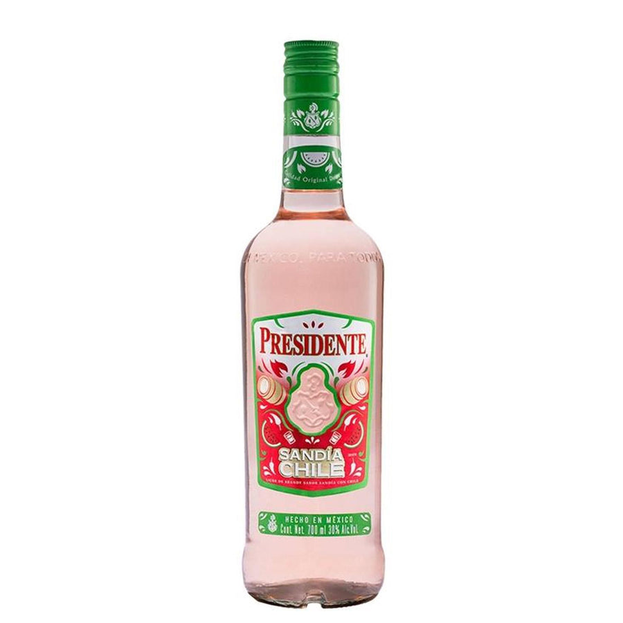 Pack de 4 Licor de Brandy Presidente Sandía Chile 700 ml