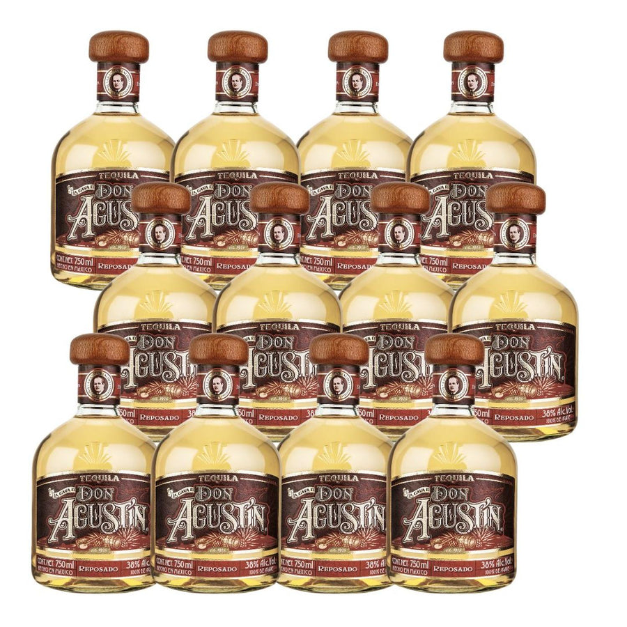 Pack de 12 Tequila La Cava De Don Agustin Reposado 750 ml