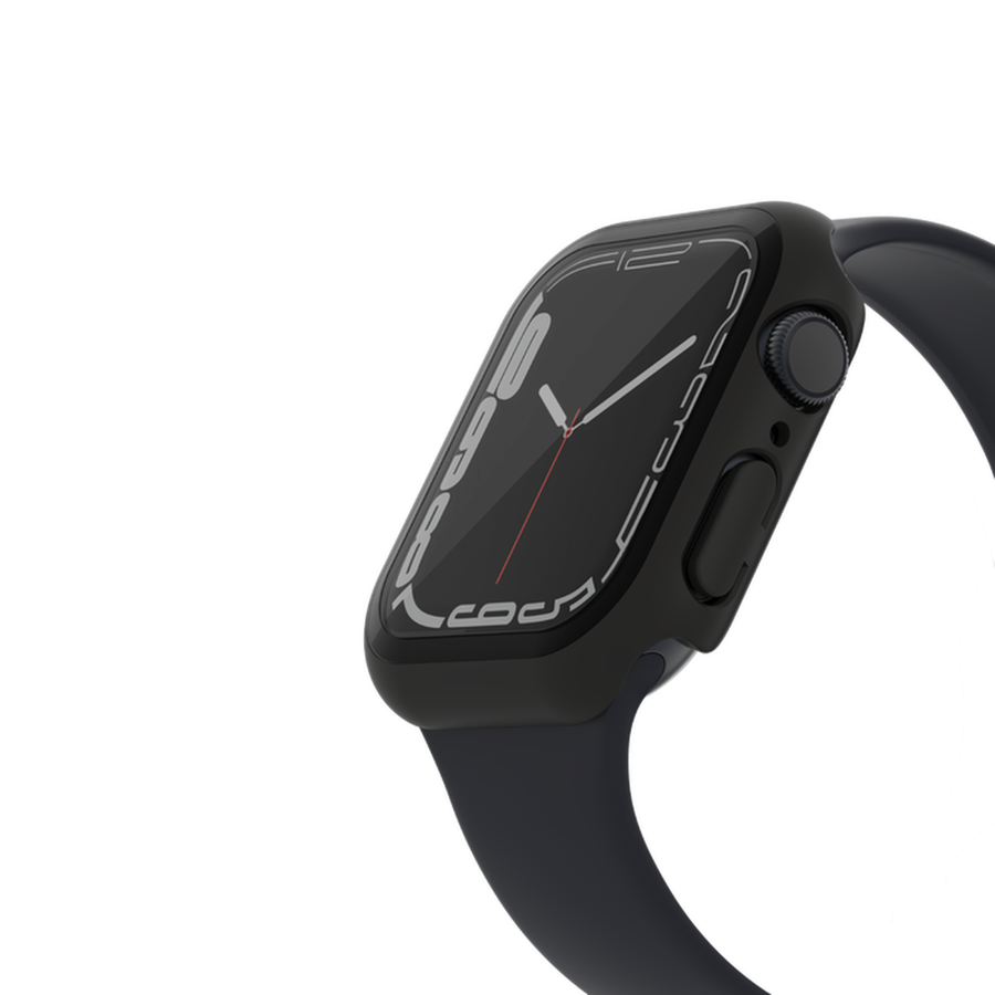Protector de pantalla para Apple Watch 45 mm (negro)