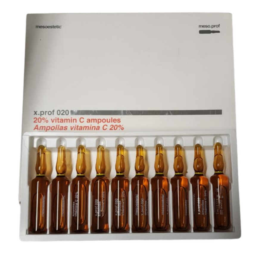 MESOESTETIC x.prof 020 Vitamina C 20% 10 ampolletas