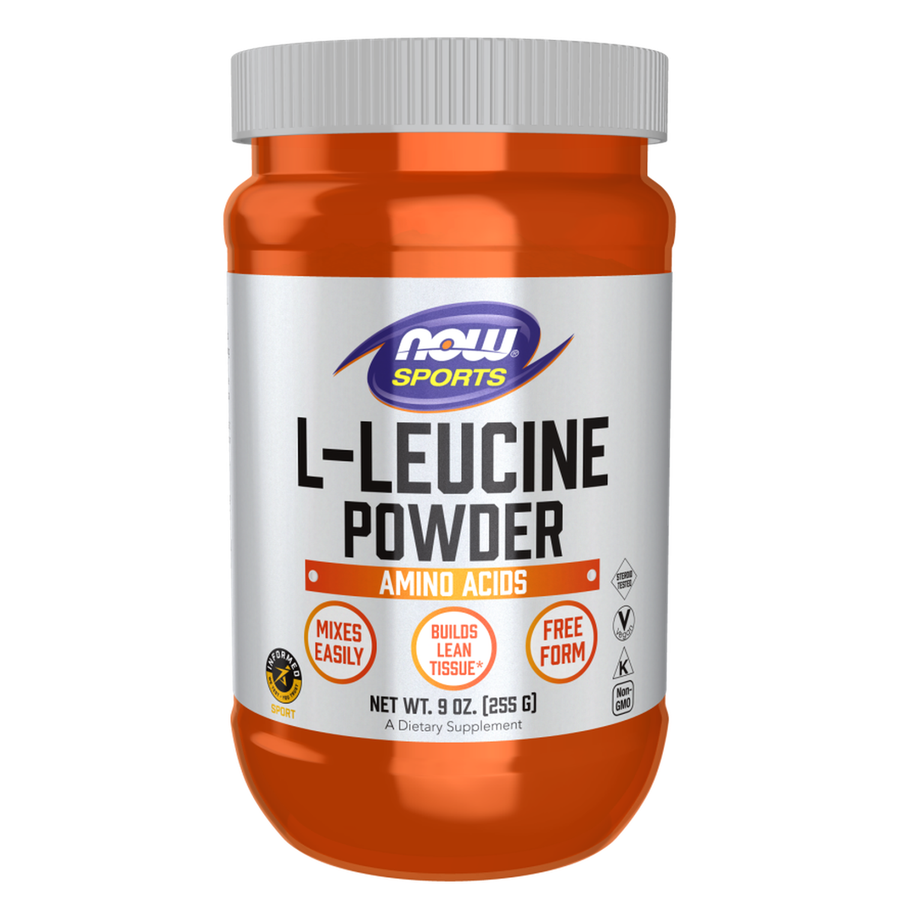 Aminoácidos NOW L-Leucine Leucina 255 gr.