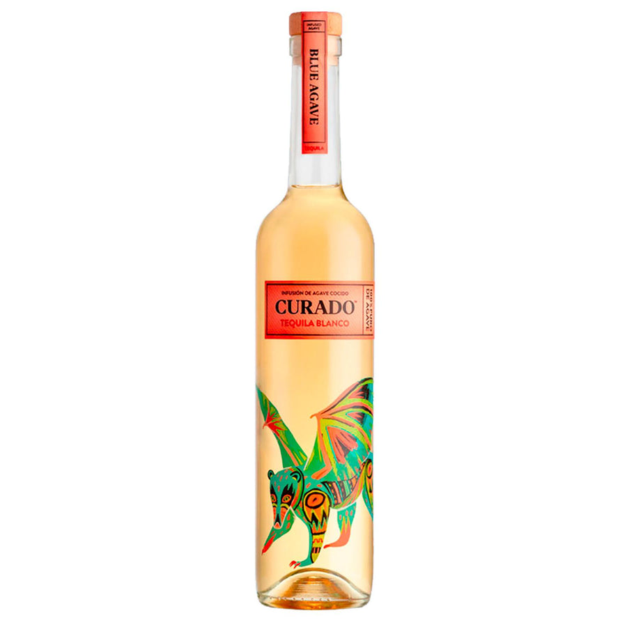 Pack de 4 Tequila Curado Agave Azul Blanco 750 ml