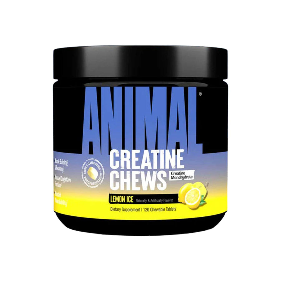 UNIVERSAL NUTRITON CREATINE CHEWS 120 masticables Creatina monohidratada