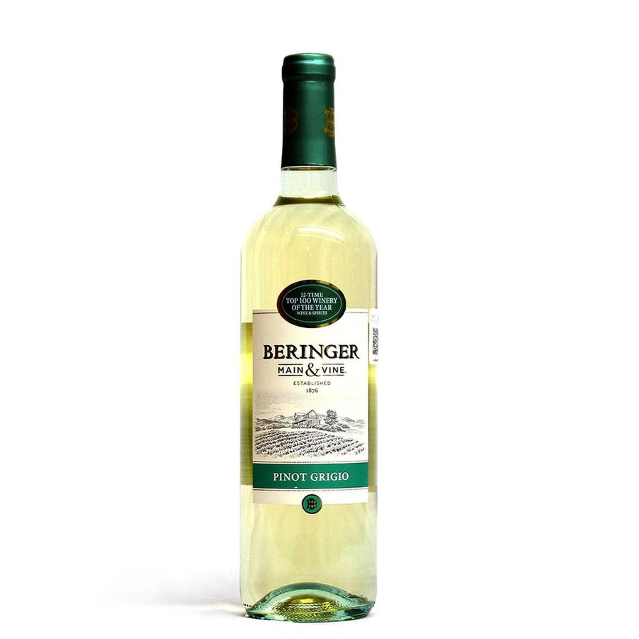 Caja de 15 Vino Blanco Beringer Mv Pinot Grigio 750 ml