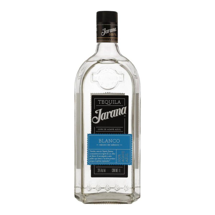 Caja de 12 Tequila Jarana Blanco 1 L