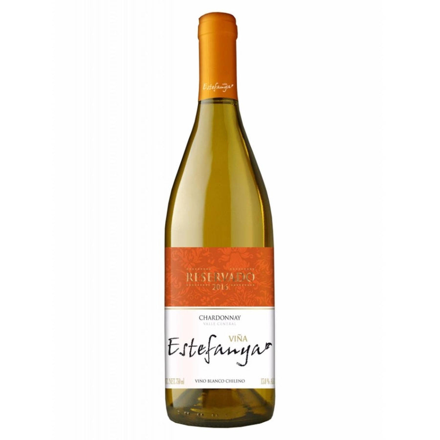 Pack de 2 Vino Blanco Estefanya Reservado Chardonnay 750 ml
