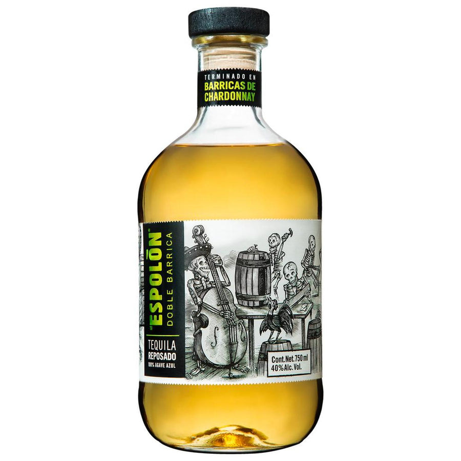 Pack de 4 Tequila Espolon Reposado Barrica Chardonnay 750 ml
