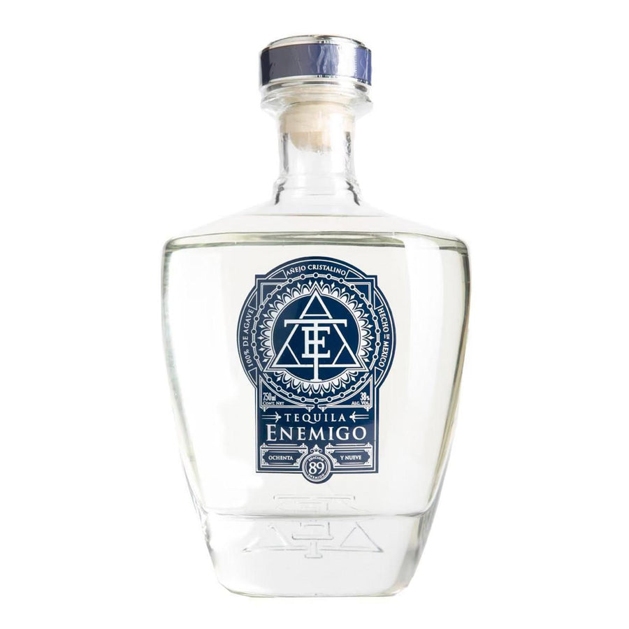 Pack de 4 Tequila Enemigo Añejo Cristalino 750 ml