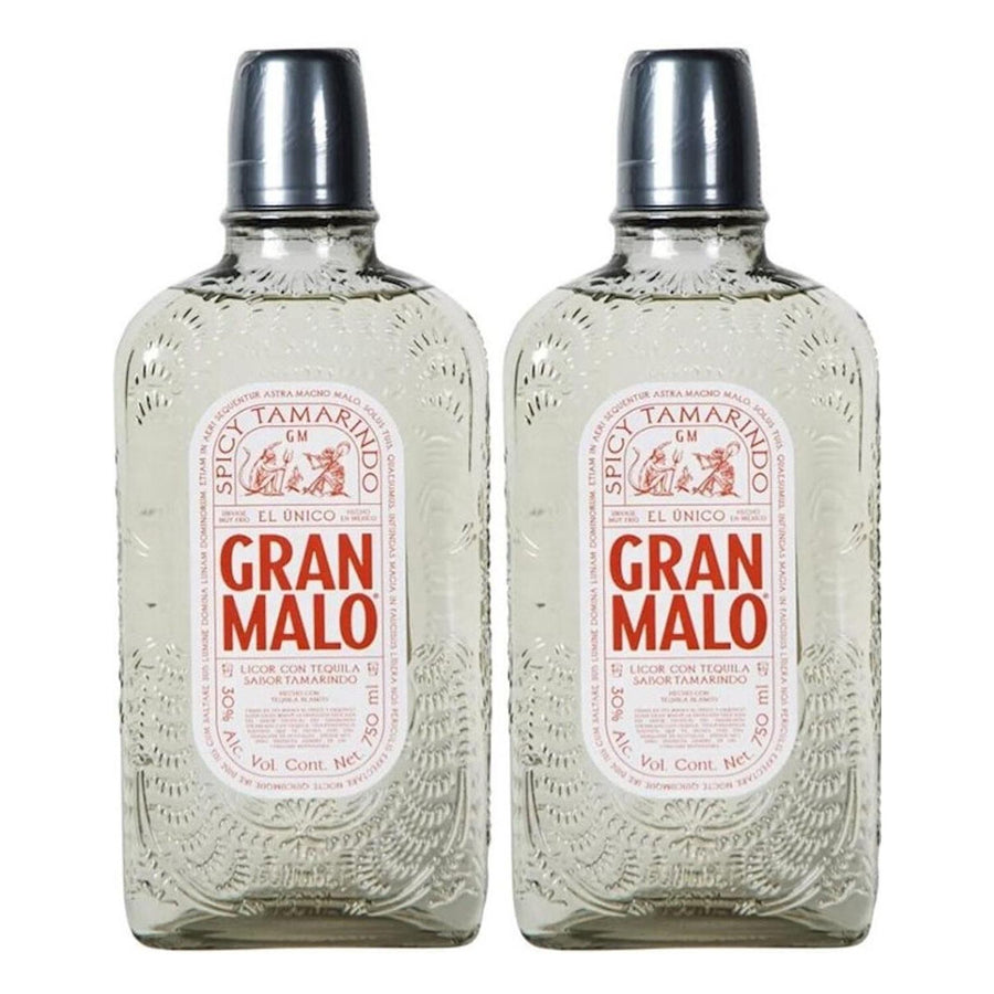 Pack de 2 Licor de Tequila Gran Malo Tamarindo 750 ml