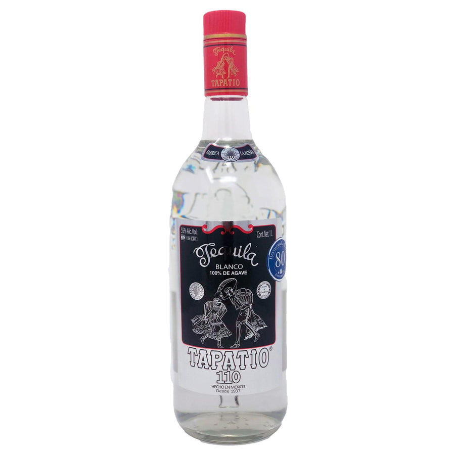 Caja de 12 Tequila Tapatio 110 Blanco 1 L