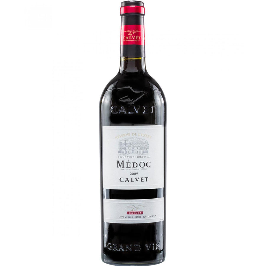 Pack de 4 Vino Tinto Medoc Calvet 750 ml