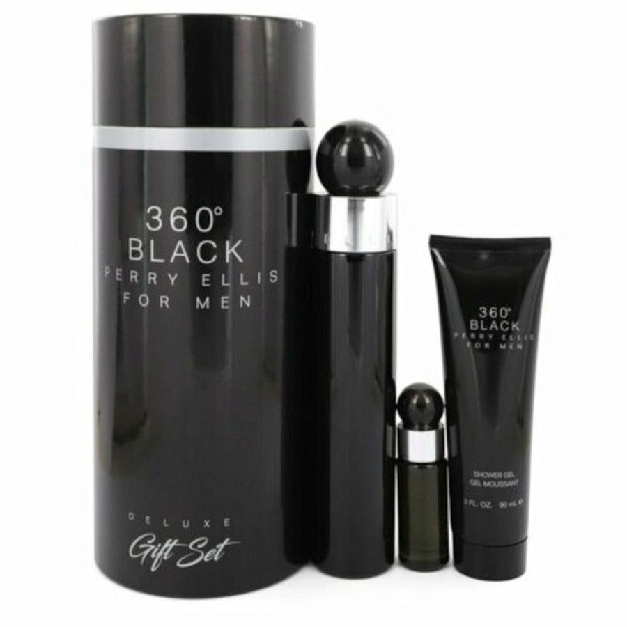 Set 360 Black de Perry Ellis 3 piezas EDT
