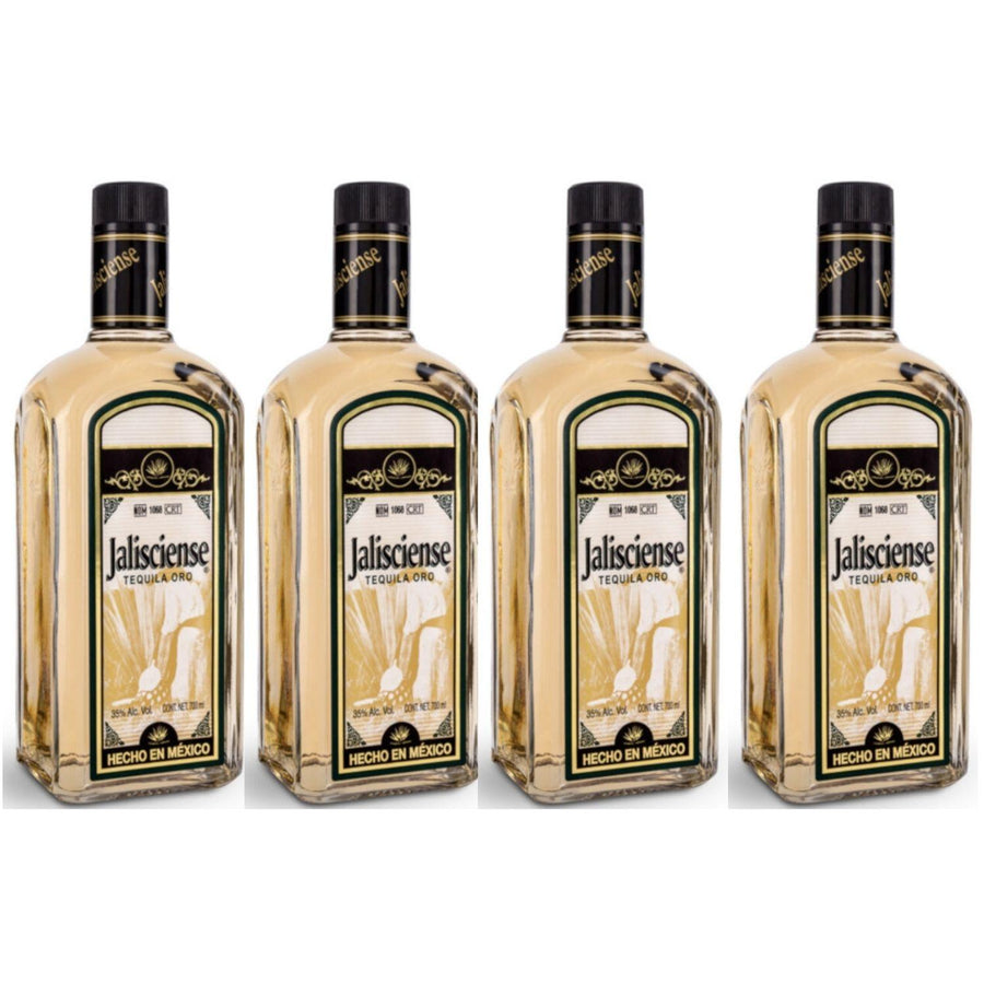 Pack de 4 Tequila Jalisciense Oro 700 ml