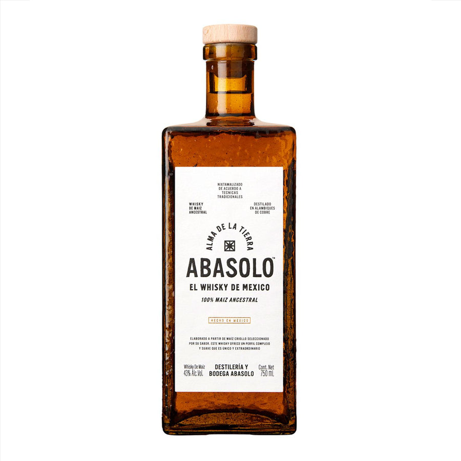 Caja de 6 Whisky Abasolo de Maiz 750 ml
