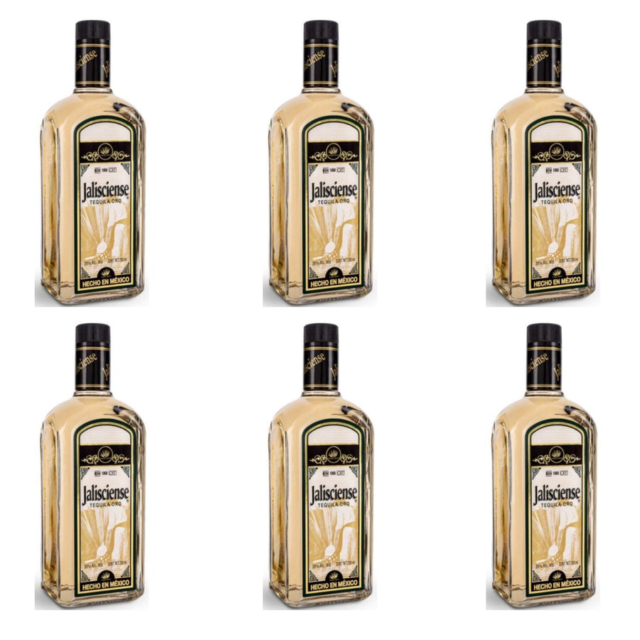 Pack de 6 Tequila Jalisciense Oro 700 ml