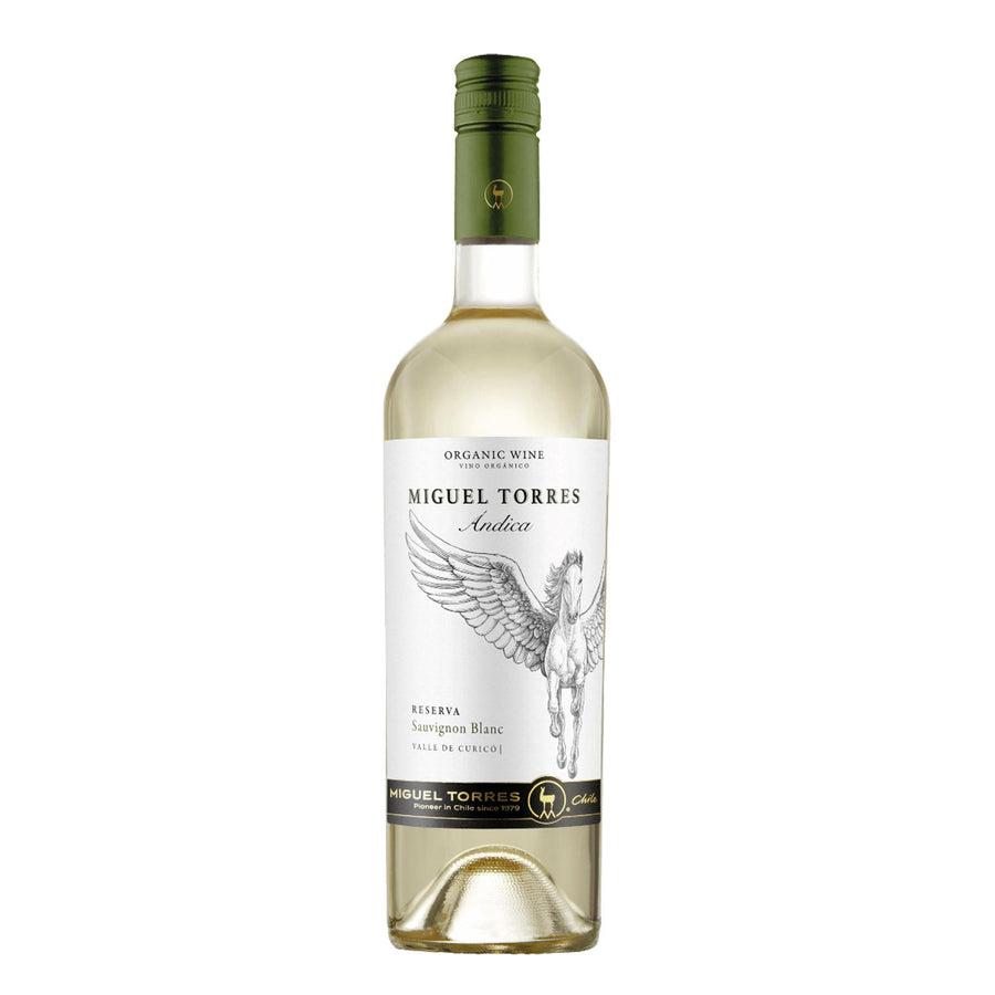 Pack de 12 Vino Blanco Andica Torres Órganico Sauv Blanc 750 ml