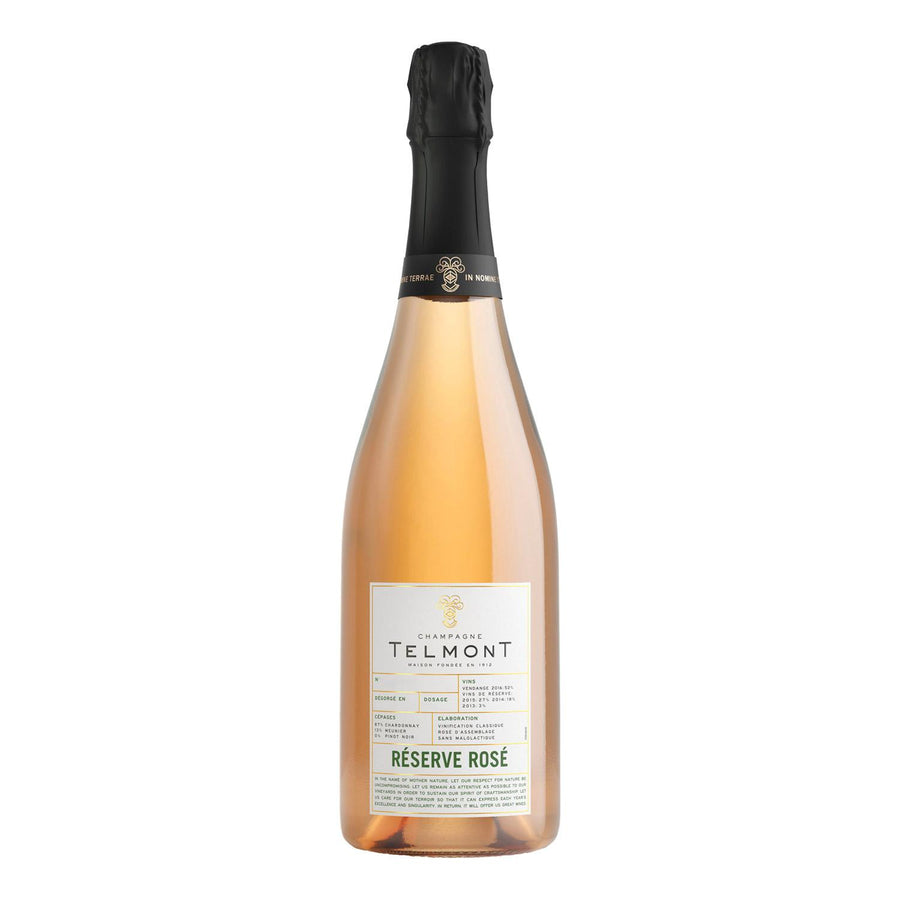 Pack de 12 Champagne Telmont Rose 750 ml