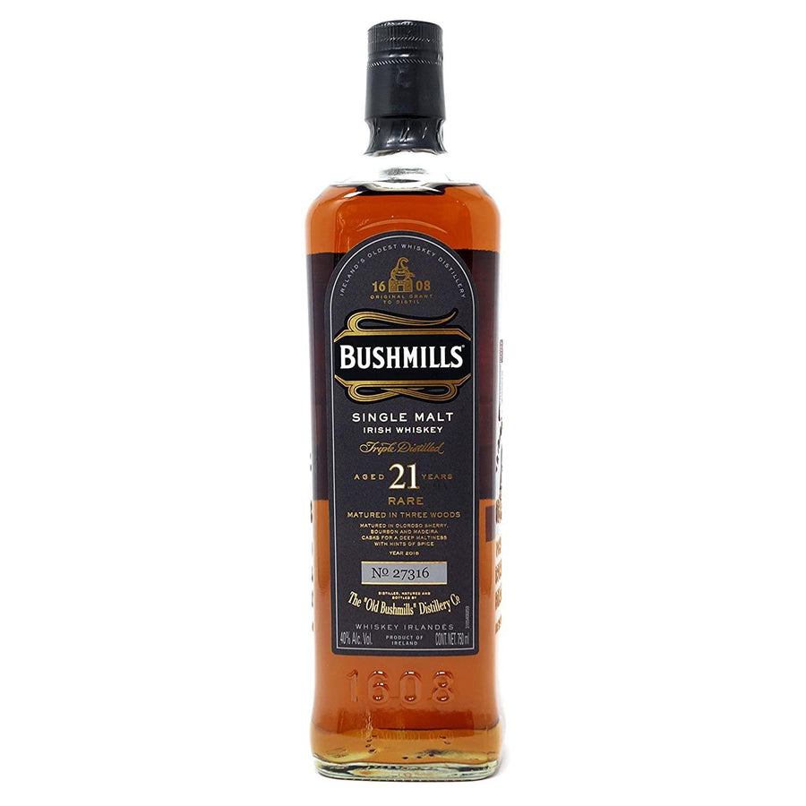 Pack de 4 Whisky Bushmills Malt 21 Años 750 ml