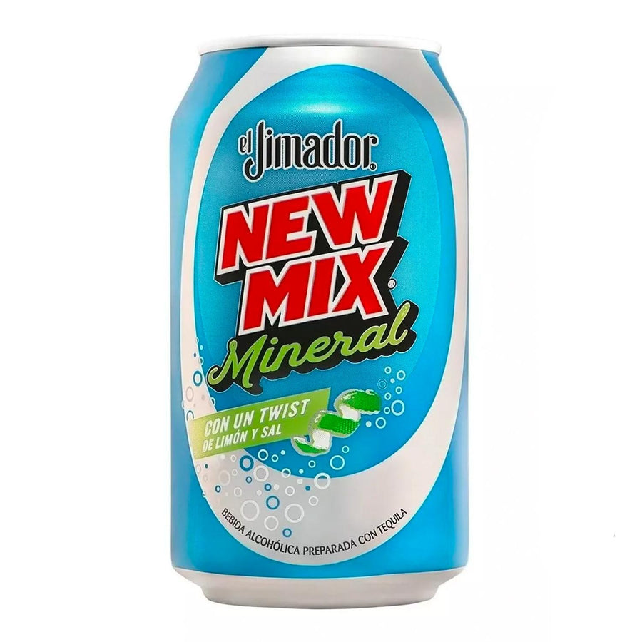 Pack de 24 Bebida Preparada New Mix Mineral Limón 473 ml