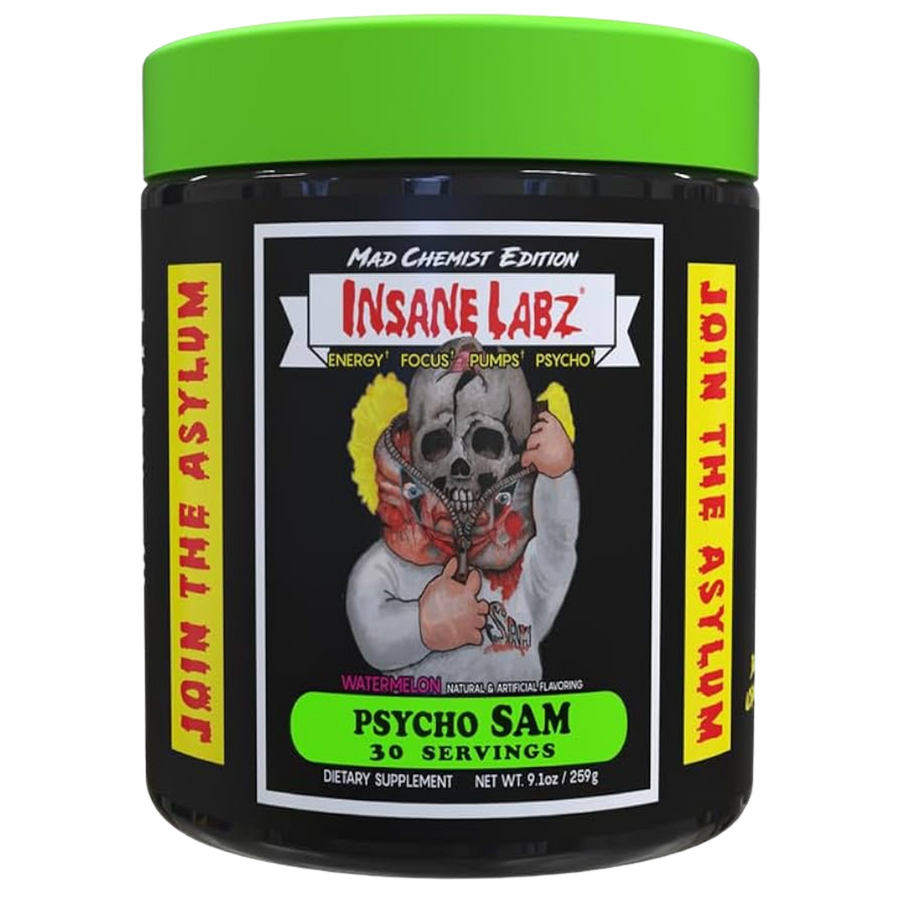 INSANE LABZ PSYCHO SAM 30 SERV PRE ENTRENO