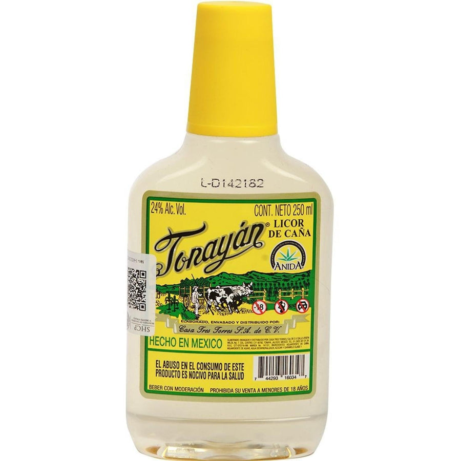 Pack de 2 Licor De Caña Tonayan Pet Amarillo 250 ml