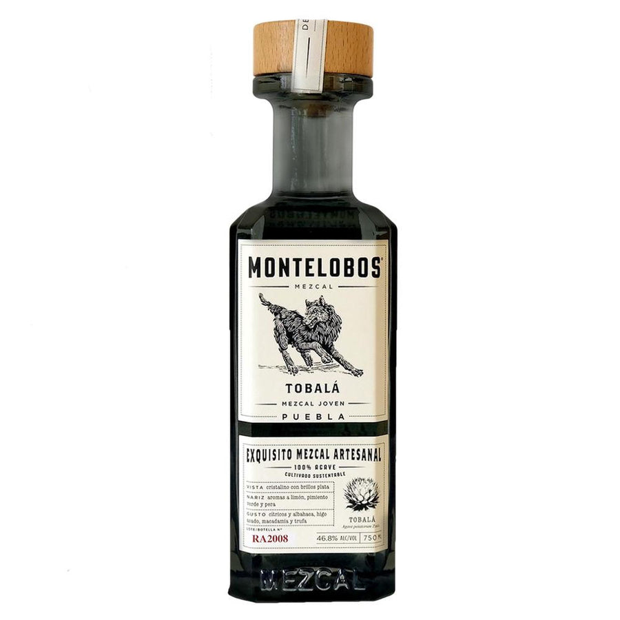 Pack de 4 Mezcal Montelobos Tobala 750 ml