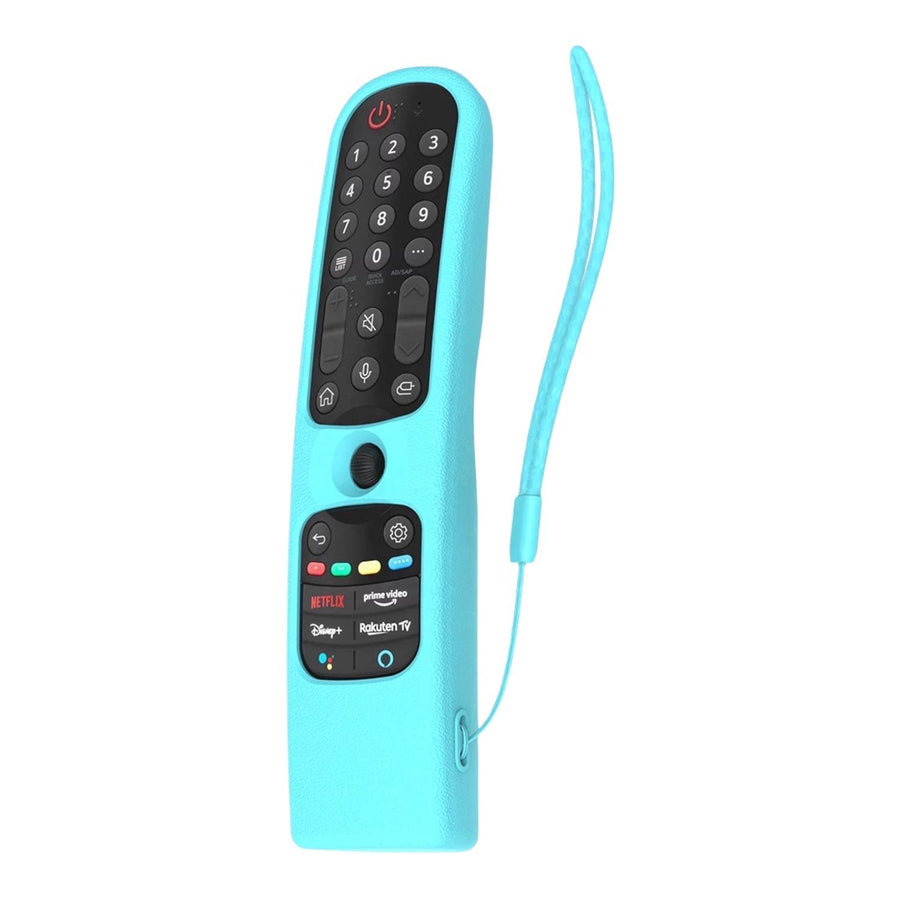 Funda silicon Para Control Lg Magic Mr21ga Mr22ga Turquesa