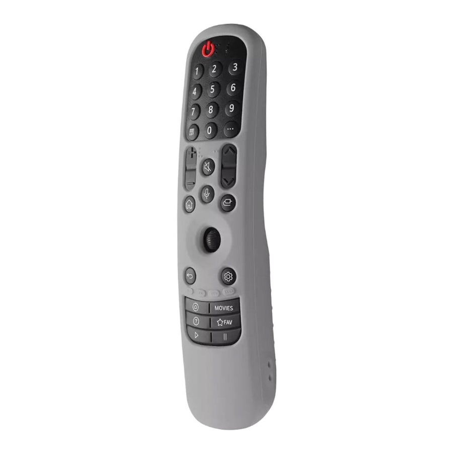 Funda de silicon Para Control Lg Magic Mr21ga Mr22ga Gris