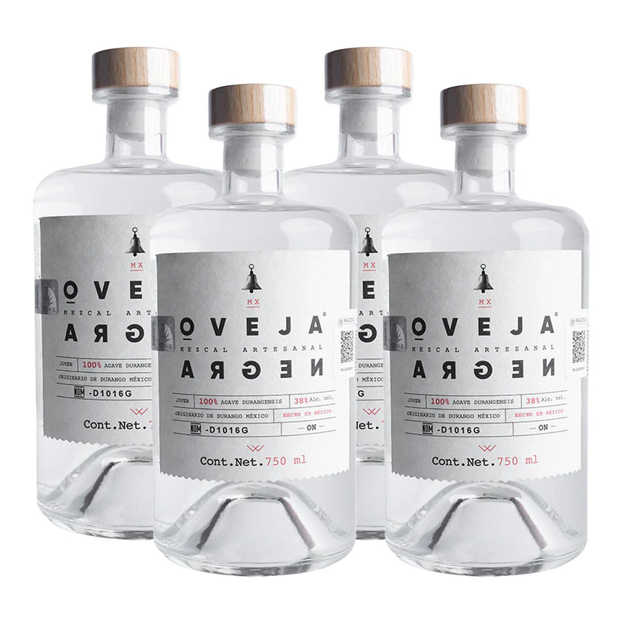 Pack de 4 Mezcal Oveja Negra 750 ml