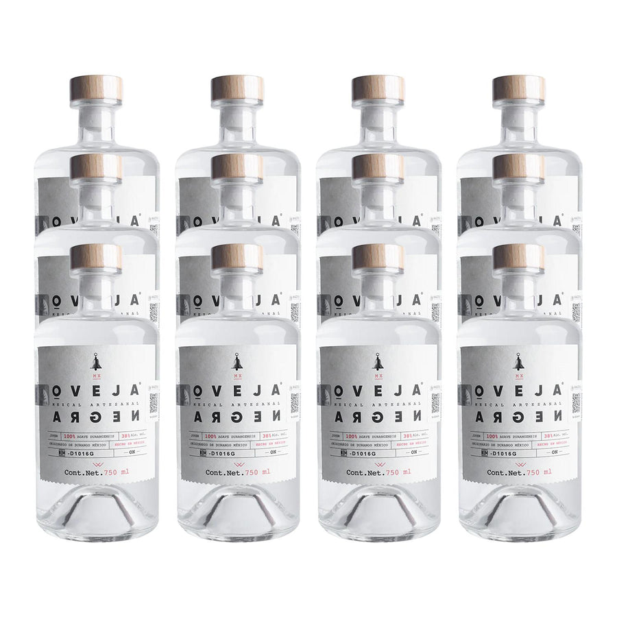 Pack de 12 Mezcal Oveja Negra 750 ml