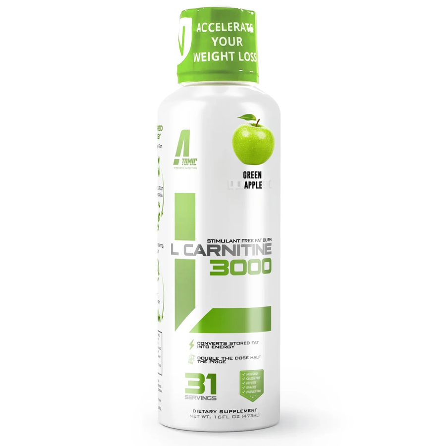 ATOMIC STRENGTH NUTRITION L-CARNITINA 3000 31 SERV