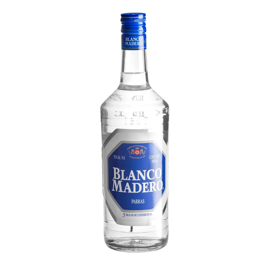 Caja de 12 Aguardiente Blanco Madero 900 ml