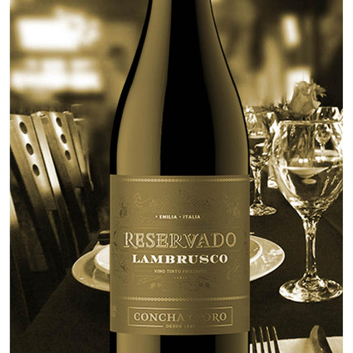 Caja de 12 Vino Tinto Concha y Toro Reservado Lambrusco 750 ml