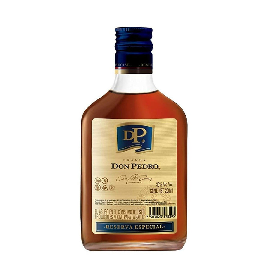 Pack de 2 Brandy Don Pedro Gran Reserva Especial 200 ml