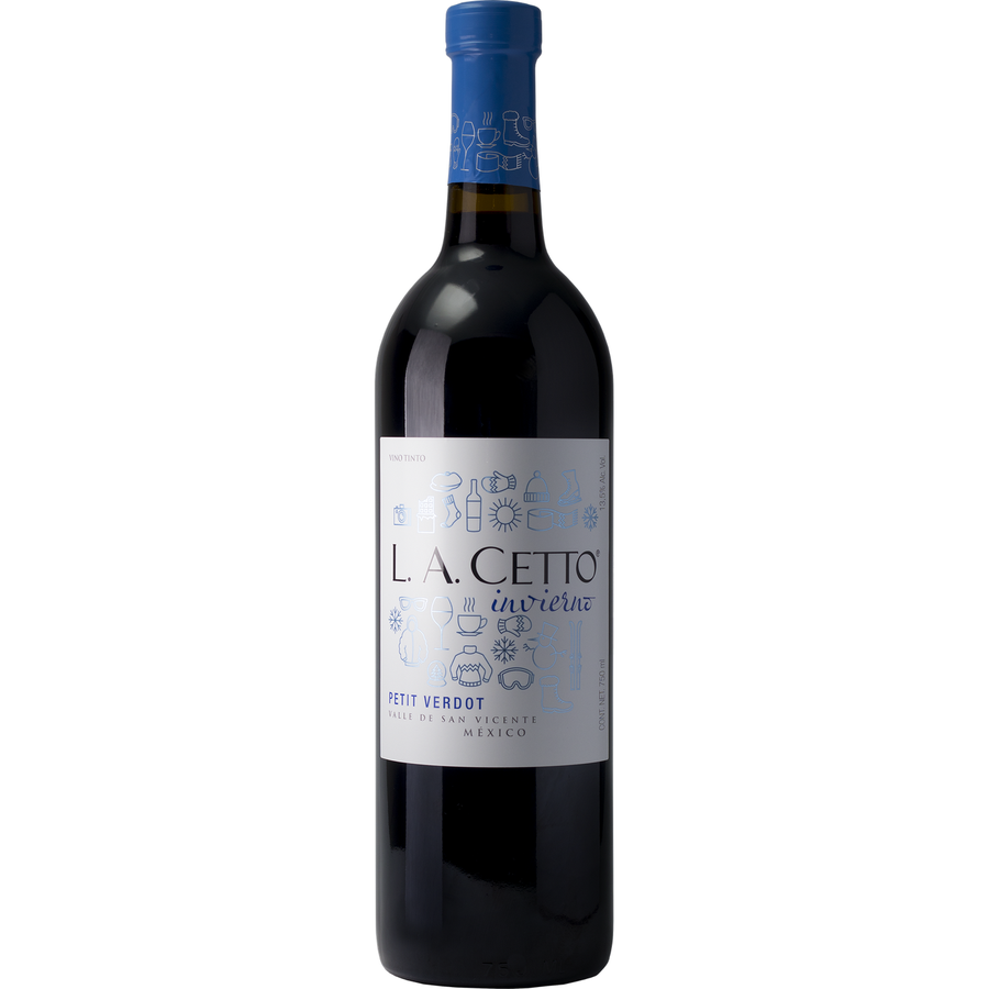 Caja de 12 Vino Tinto L.A. Cetto Invierno Petit Verdot 750 ml