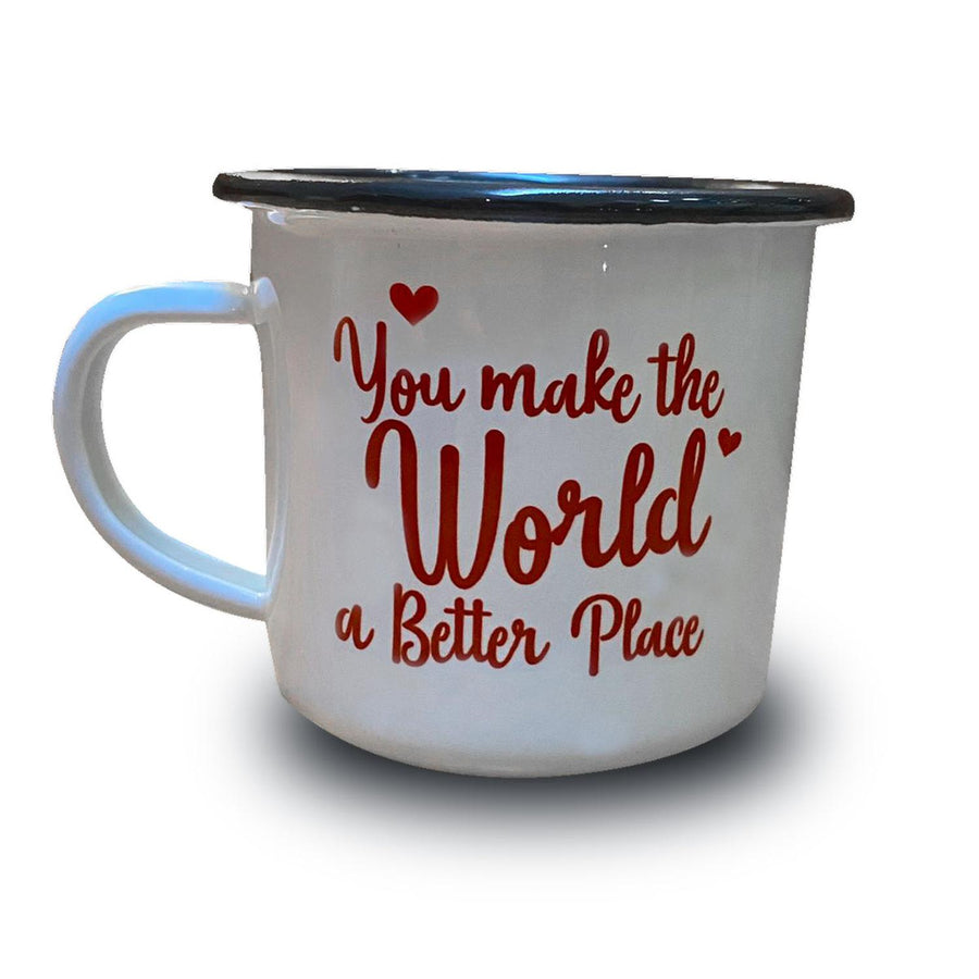 Taza San Valentin - You make the world a better place 360 ML
