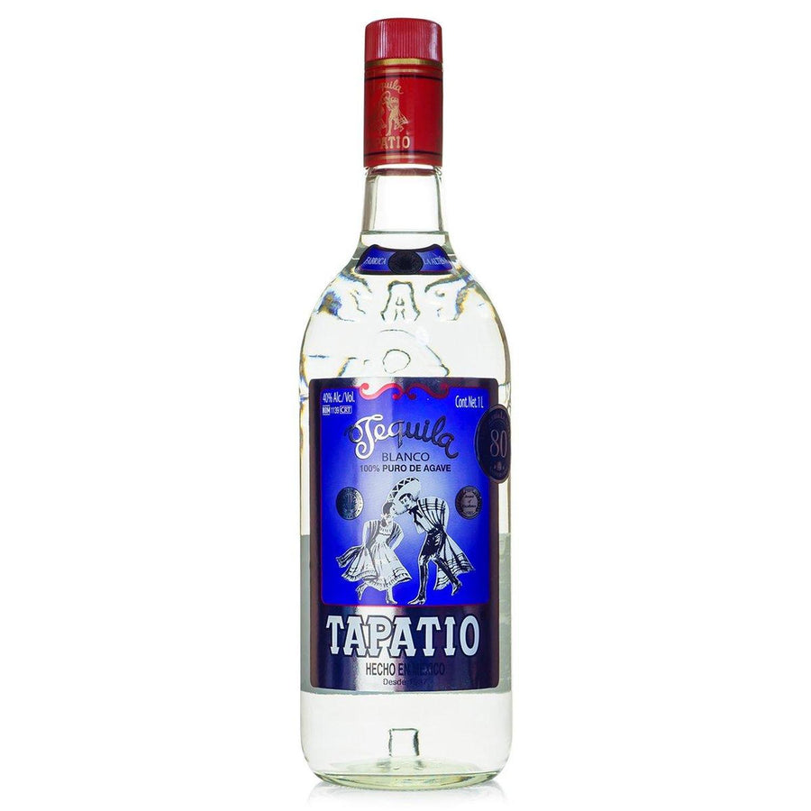 Caja de 12 Tequila Tapatio Blanco 1 L