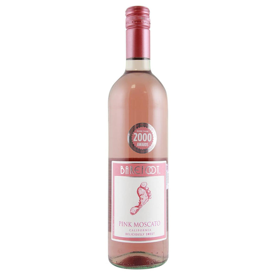 Vino Rosado Barefoot Pink Moscato 750 ml