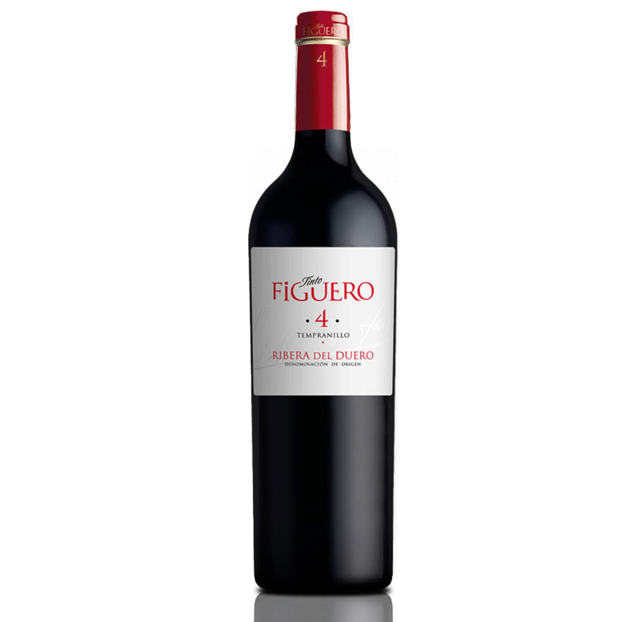 Pack de 6 Vino Tinto Figuero 4 Roble 750 ml