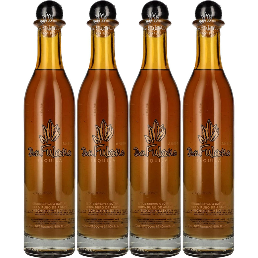 Pack de 4 Tequila Don Fulano Añejo 700 ml