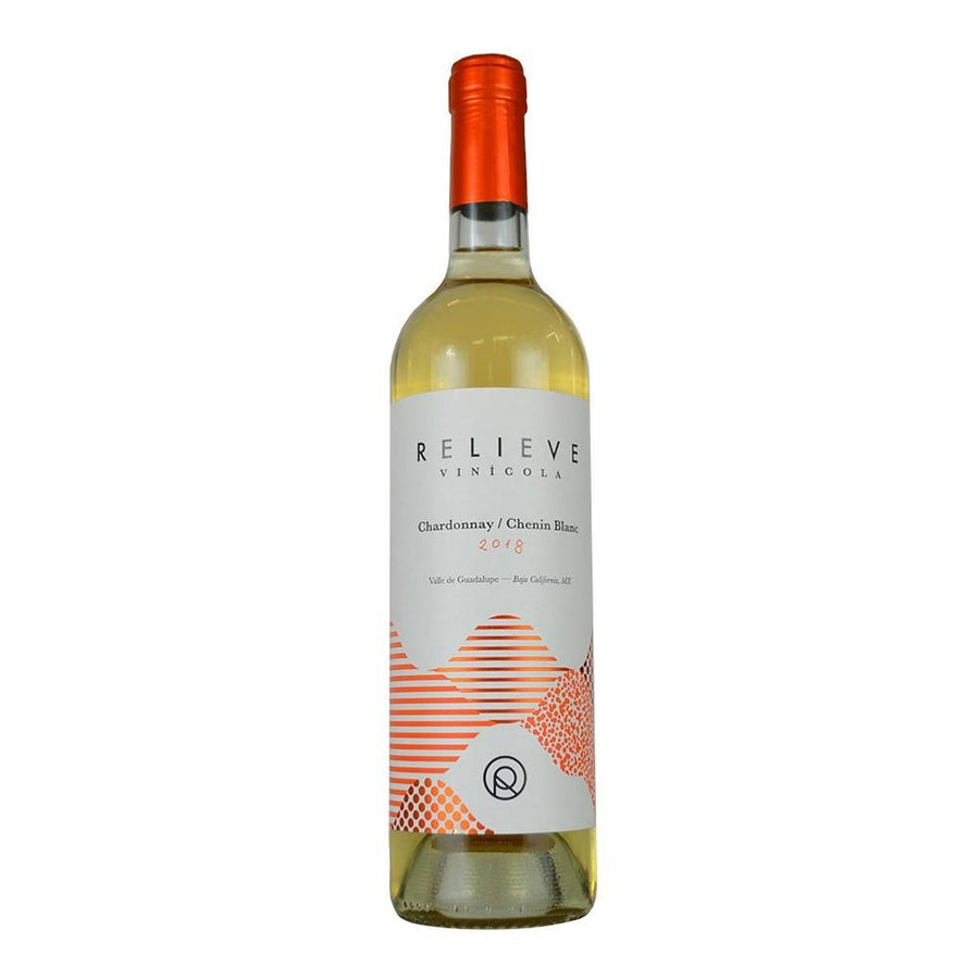 Pack de 6 Vino Blanco Relieve Chardonnay - Sauvignon Blanc 750 ml