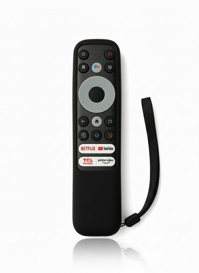 Funda de Silicona Para Control Tcl Series 5 QLED Negro