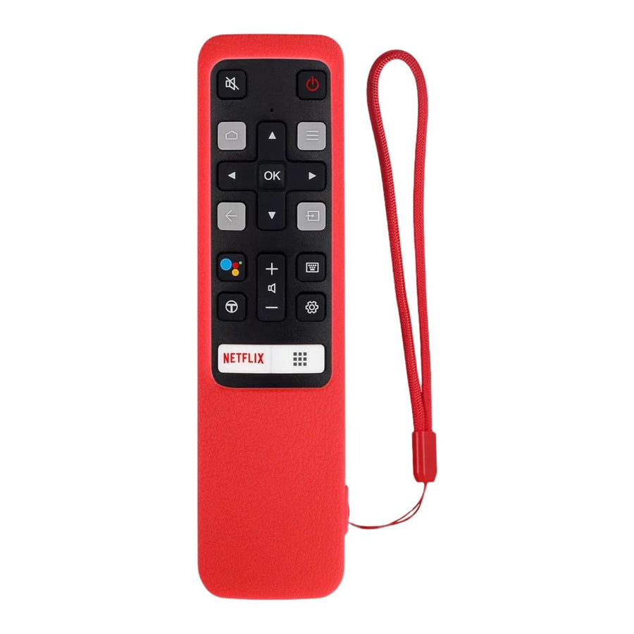 Funda De Silicon Para Control Remoto Tcl Rc802v Rojo