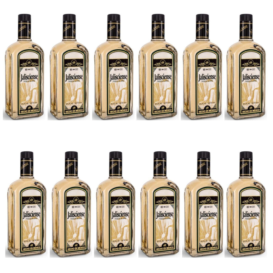 Pack de 12 Tequila Jalisciense Oro 700 ml
