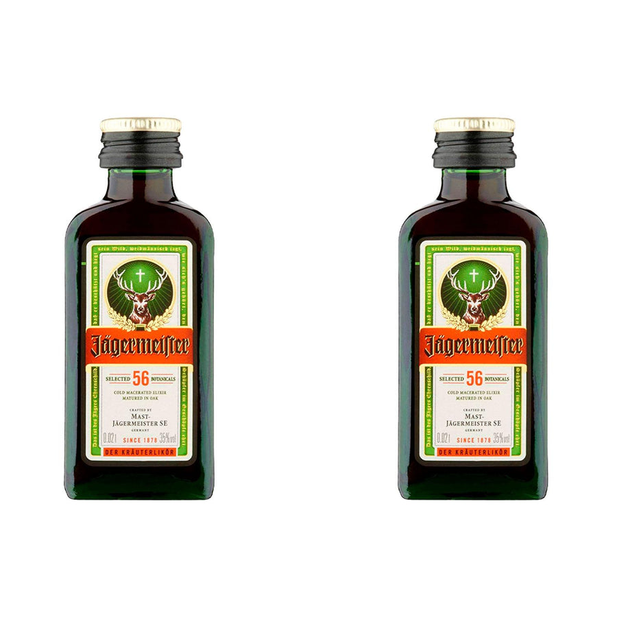 Pack de 2 Licor Jagermeister Mini 20 ml